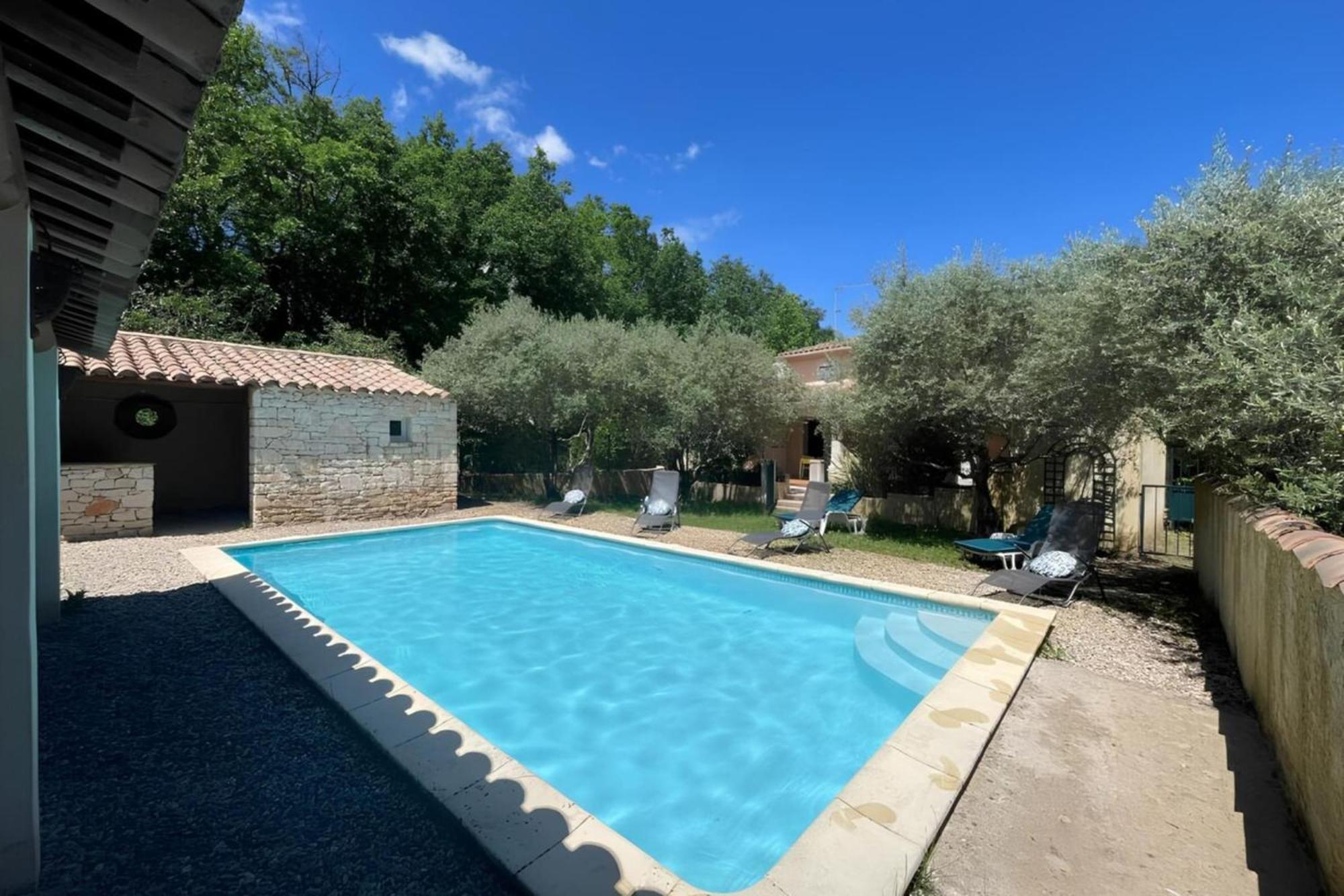 Les Oliviers - Villa 10 People - 5 Min Ardeche Saint-Julien-de-Peyrolas Экстерьер фото